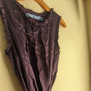 Raquel Allegra brown maxi dress